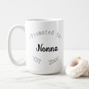 Caneca De Café Promovido a Nonna