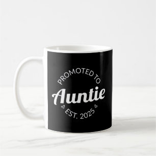 Caneca De Café Promovido À Tia Est. 2025 I