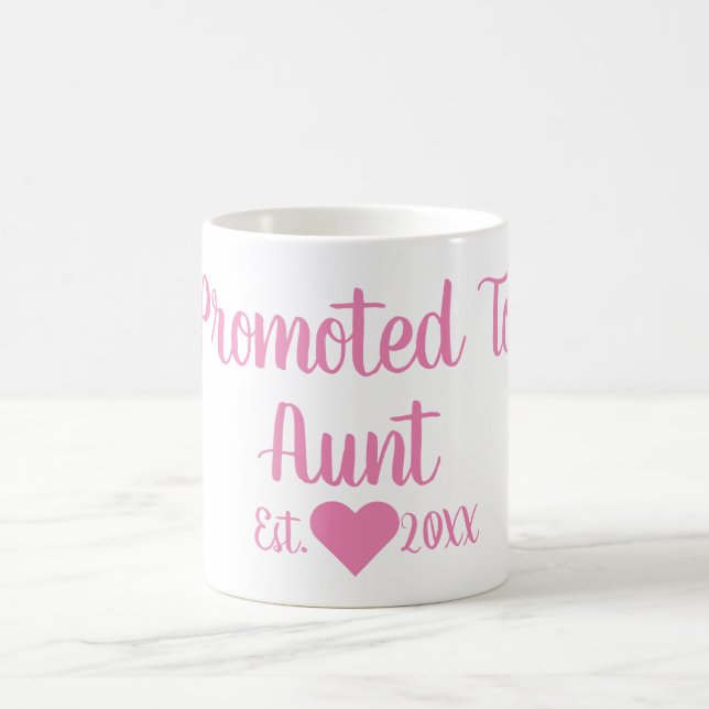 Caneca De Café Promovido a tia Mug (Centro)