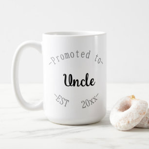 Caneca De Café Promovido a Tio
