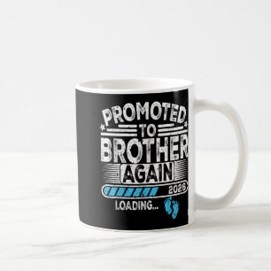 Caneca De Café Promovido Ao Irmão De Novo. 2026 Carregando Engraç