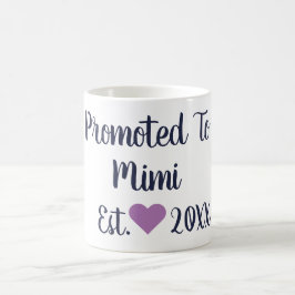 Caneca De Café Promovido Ao Marinho Mimi E Ao Mug Roxo