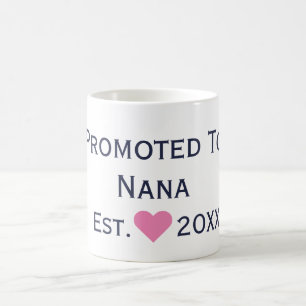Caneca De Café Promovido Ao Marinho Nana E Ao Mug Rosa
