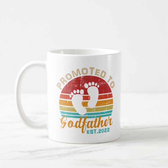 Caneca De Café Promovido ao Padrinho Est. 2022 (Esquerda)