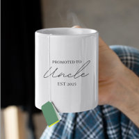 Promovido ao Tio EST 2025 Mug | Tio da Primeira Ve