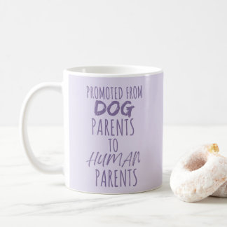 Caneca De Café Promovido de Pais de Cachorro a Pais Humanos