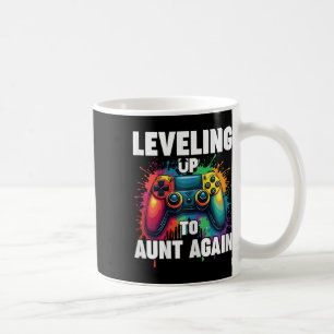 Caneca De Café Promovido Para Revelação De Gênero Da Tia Subindo