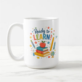Caneca De Café Pronto para Aprender