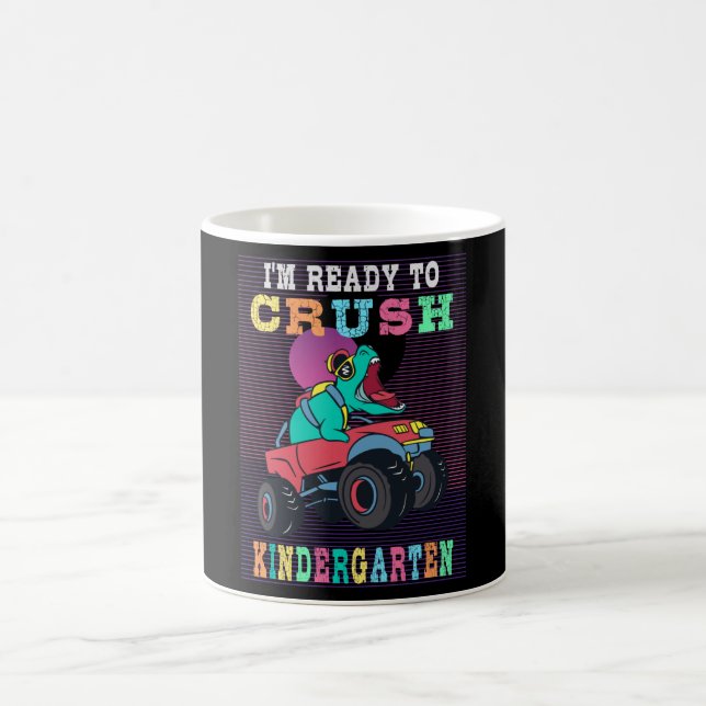 Caneca De Café Pronto para arrasar o jardim de infância (Centro)