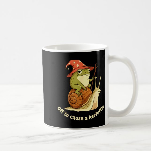 Caneca De Café Pronto Para Causar Uma Confusão Meme Engraçado De  (Direita)