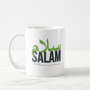 Caneca De Café Pronúncia e Significado do Nome do Salam