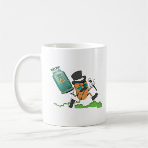 Caneca De Café propano engraçado