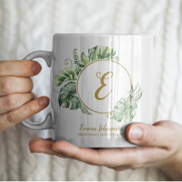Caneca De Café Proposta Personalizada de Damas de Honra para a No