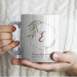 Caneca De Café Proposta Personalizada de Damas de Honra para a No