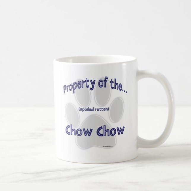 Caneca De Café Propriedade Chow (Direita)