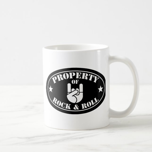 Caneca De Café Propriedade da rocha (Direita)