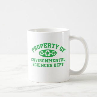 Caneca De Café Propriedade Das Ciências Ambientais