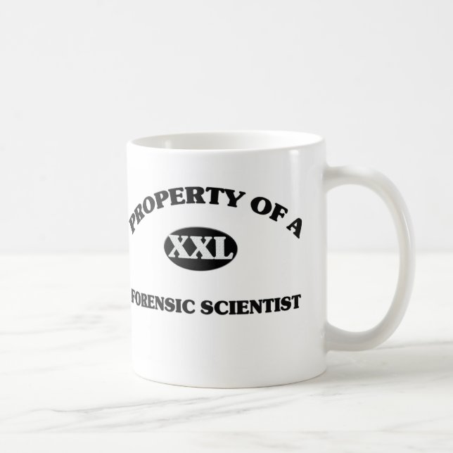 Caneca De Café Propriedade de um CIENTISTA JUDICIAL (Direita)
