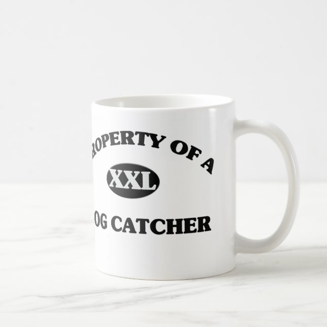 Caneca De Café Propriedade de um COLETOR de CÃO (Direita)