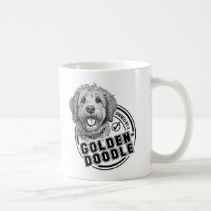 Caneca De Café Propriedade de um Goldendoodle