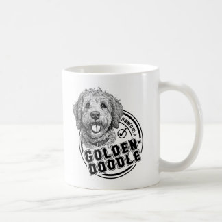 Caneca De Café Propriedade de um Goldendoodle