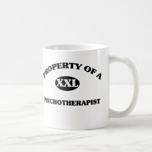 Caneca De Café Propriedade de um PSYCHOTHERAPIST