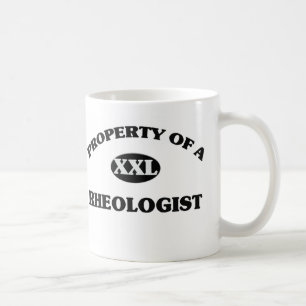 Caneca De Café Propriedade de um RHEOLOGIST