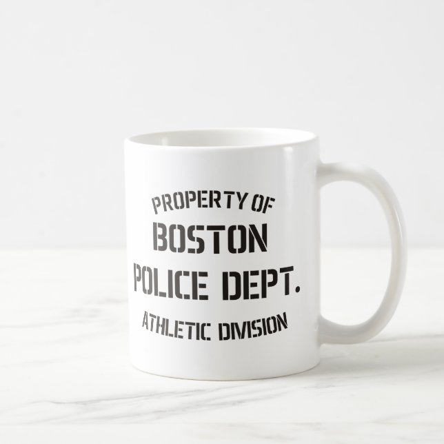 Caneca De Café Propriedade do departamento da polícia de Boston (Direita)