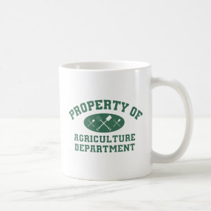 Caneca De Café Propriedade Do Departamento De Agricultura Mug