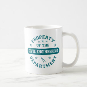 Caneca De Café Propriedade do departamento de engenharia civil