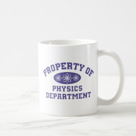 Caneca De Café Propriedade Do Departamento De Física