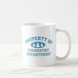 Caneca De Café Propriedade Do Departamento De Química