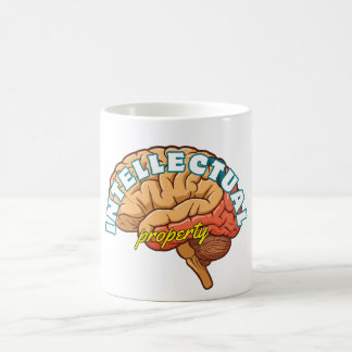 Caneca De Café "Propriedade intelectual"