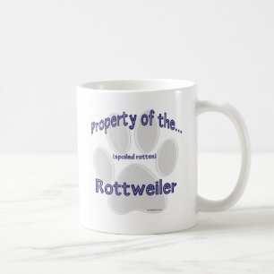 Caneca De Café Propriedade Rottweiler