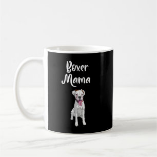 Caneca De Café Proprietário de Cachorro Dita Cachorro Mãe Boxer E