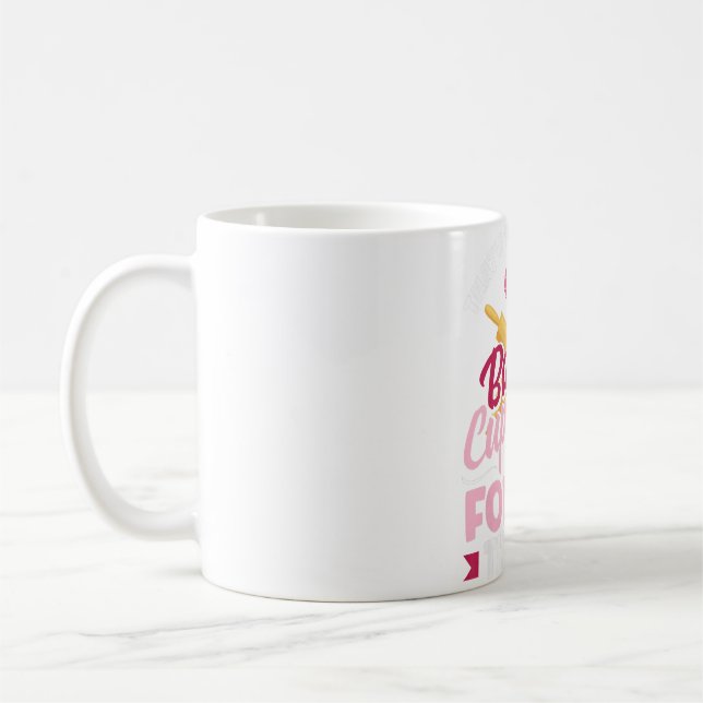 Caneca De Café Proprietário do Cachorro Cupcake feminino (Esquerda)
