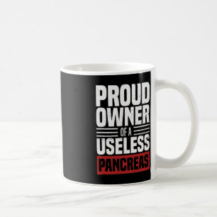Caneca De Café Proprietário Orgulhoso De Um Awarene Para Diabetes