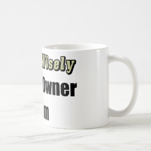 Caneca De Café Proprietário ou vítima de arma