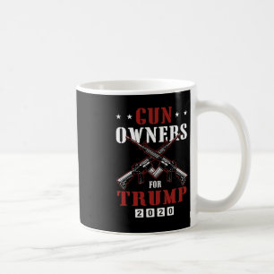 Caneca De Café Proprietários de Armas Para Trump Republicano Cons