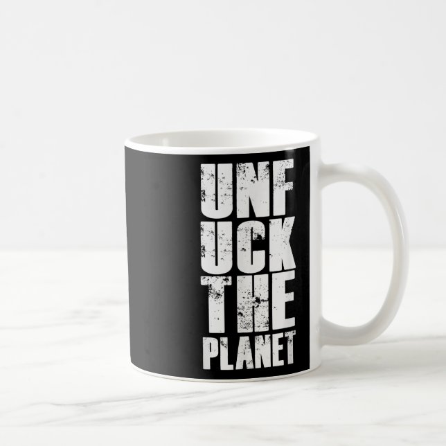 Caneca De Café Proteção ambiental Ambiente Planeta Ambiente (Direita)