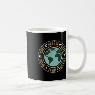 Caneca De Café Proteção Ambiental, Conservação da Natureza, Oce