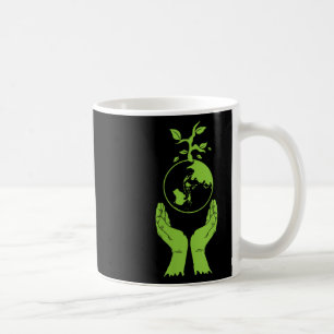 Caneca De Café Proteção Ambiental das Mulheres - Terra Verde V