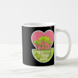 Caneca De Café Proteção Ambiental Diária do Dia da Terra Fofo G