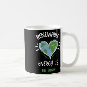 Caneca De Café Proteção Ambiental_ Energia Renovável É T...