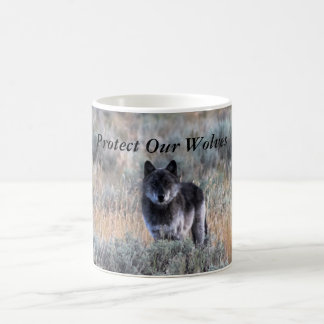 Caneca De Café Proteger Lobos Coffee Mug