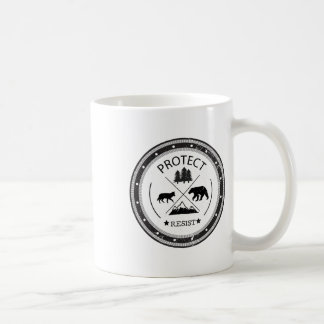 Caneca De Café Proteger - Resistir Aos Parques Nacionais E Ao Ser