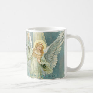 Caneca De Café Protegido por um anjo-da-guarda