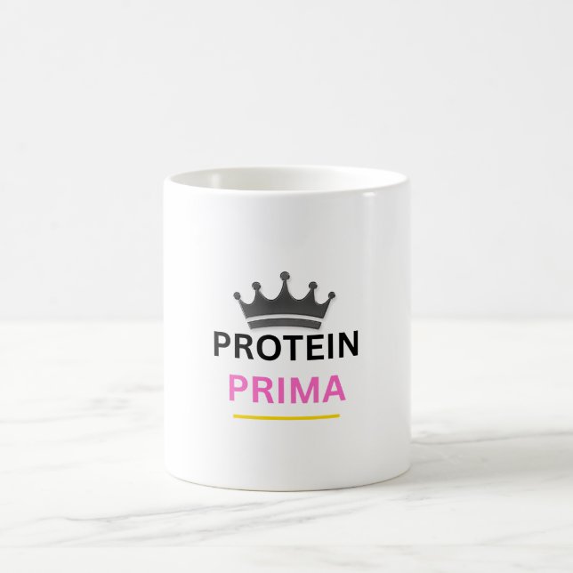 Caneca de Café Protein Prima Fitness – Presente pa (Centro)
