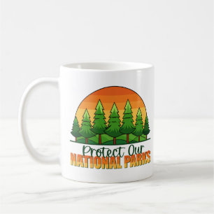 Caneca De Café Proteja Nossos Parques Nacionais Apoio
