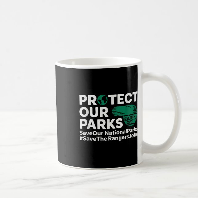 Caneca De Café Proteja Nossos Parques Salvem Nossos Parques Nacio (Direita)